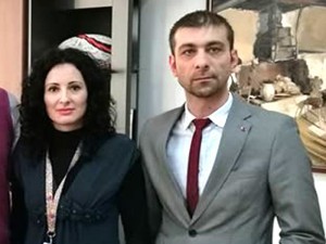 Monica Mare şi Gabriel Zetea